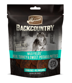 Merrick Backcountry Wild Fields Real Turkey & Sweet Potato Patties