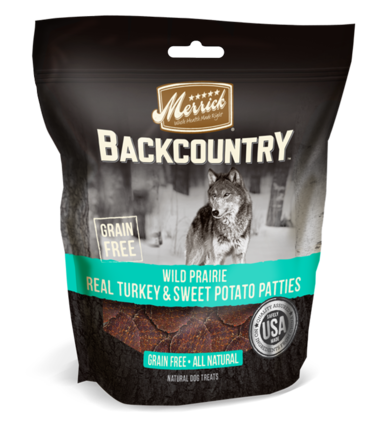 Merrick Backcountry Wild Fields Real Turkey & Sweet Potato Patties