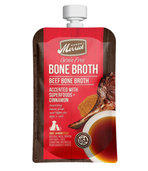 Merrick Bone Broth Beef Bone Broth