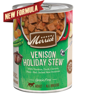 Merrick Grain Free Venison Holiday Stew