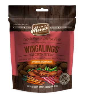 Merrick Kitchen Bites Wingalings Applewood Bacon Flavor