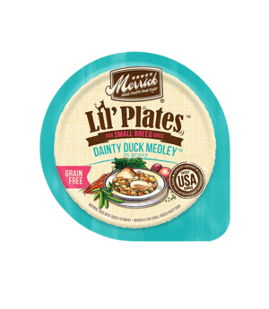 Merrick Lil' Plates Dainty Duck Medley For Small Breed Dogs