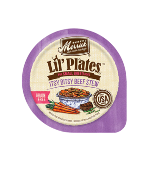 Merrick Lil' Plates Itsy Bitsy Beef Stew For Small Breed Dogs