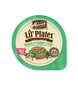 Merrick Lil' Plates Rascally Rabbit Stew For Small Breed Dogs