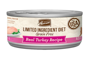 Merrick Limited Ingredient Diet Real Turkey Recipe Pate For Adult Cats