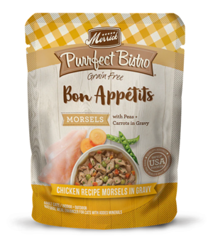 Merrick Purrfect Bistro Bon Appetits Chicken Recipe Morsels In Gravy