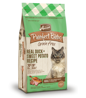 Merrick Purrfect Bistro Real Duck + Sweet Potato Recipe