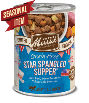 Merrick Limited Edition Grain Free Star Spangled Supper