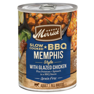 Merrick Slow Cooked BBQ Memphis Style With Glazed Chicken