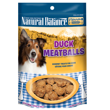 Natural Balance Delectable Delights Duck Meatballs