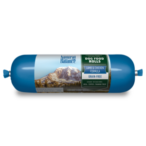 Natural Balance Dog Food Rolls Grain-Free Lamb & Chicken Formula