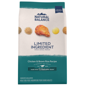 Natural Balance Limited Ingredient Chicken & Brown Rice Recipe