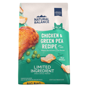 Natural Balance Limited Ingredient Chicken & Green Pea Recipe For Cats