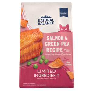 Natural Balance Limited Ingredient Salmon & Green Pea Recipe For Cats