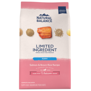 Natural Balance Limited Ingredient Salmon & Brown Rice Recipe For Puppies