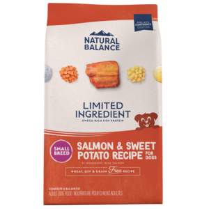 Natural Balance Limited Ingredient Salmon & Sweet Potato Recipe For Small Breed Dogs