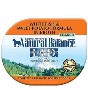 Natural Balance Limited Ingredient Diets White Fish & Sweet Potato Formula In Broth (Flaked)