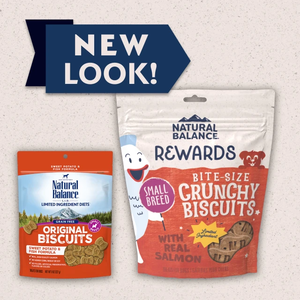 Natural Balance Rewards (Crunchy Biscuits) With Real Salmon For Small Breed Dogs