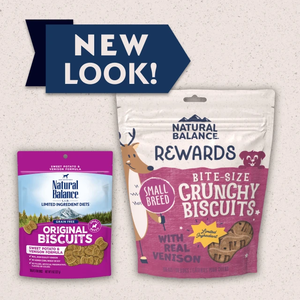 Natural Balance Rewards (Crunchy Biscuits) With Real Venison For Small Breed Dogs