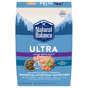 Natural Balance Original Ultra Chicken & Barley Formula Large Breed Bites