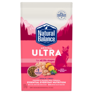 Natural Balance Original Ultra Chicken & Salmon Meal Formula For Cats
