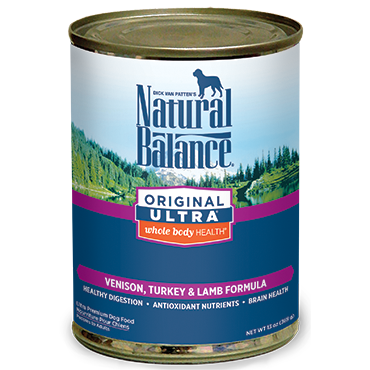 Natural Balance Original Ultra Venison, Turkey & Lamb Formula