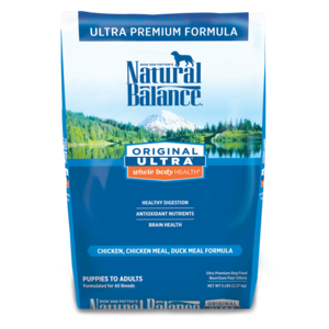 Natural Balance Original Ultra Whole Body Health Chicken, Chicken Meal, Duck Meal Formula (Ultra Premium Formula)