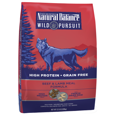Natural Balance Wild Pursuit Beef & Lamb Meal Formula
