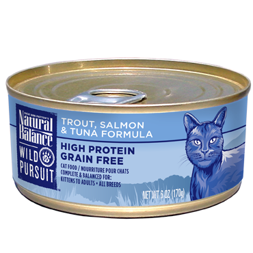 Natural Balance Wild Pursuit Trout, Salmon & Tuna Formula