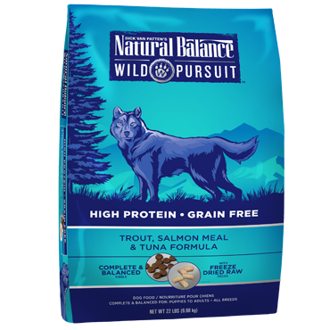 Natural Balance Wild Pursuit Trout, Salmon Meal & Tuna Formula