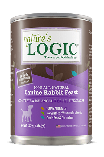 Nature's Logic Canine Canned Rabbit Feast