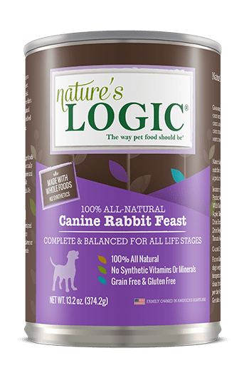 Nature's Logic Canine Canned Rabbit Feast