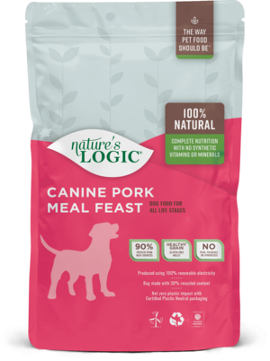 Nature's Logic Canine Kibble Pork Meal Feast