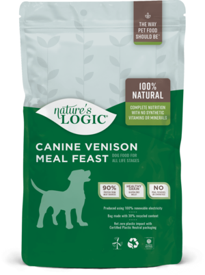 Nature's Logic Canine Kibble Venison Meal Feast