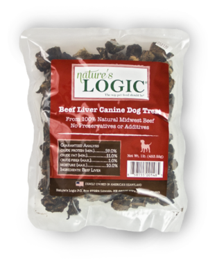 Nature's Logic Canine Treat Beef Liver