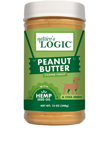 Nature's Logic Canine Treats Peanut Butter With Hemp Seed Oil & Chia Seeds