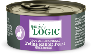 Nature's Logic Feline Canned Rabbit Feast