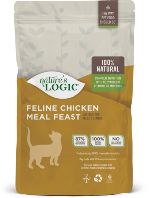 Nature's Logic Feline Kibble Chicken Meal Feast