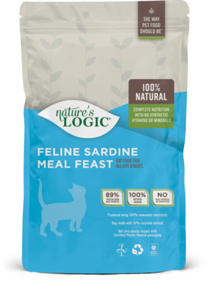 Nature's Logic Feline Kibble Sardine Meal Feast
