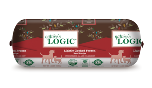 Nature's Logic Lightly Cooked Frozen Beef Recipe For Dogs & Cats