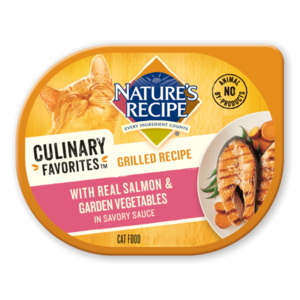 Nature's Recipe Culinary Favorites Grilled Recipe With Real Salmon & Garden Vegetables