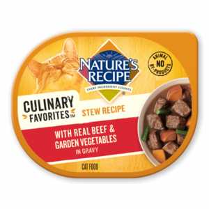 Nature's Recipe Culinary Favorites Stew Recipe With Real Beef & Garden Vegetables In Gravy