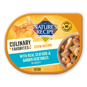 Nature's Recipe Culinary Favorites Stew Recipe With Real Seafood & Garden Vegetables In Gravy