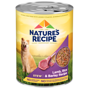 Nature's Recipe Original Stew Lamb, Rice & Barley Recipe