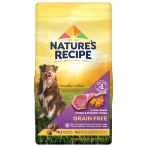 Nature's Recipe Grain Free Lamb, Sweet Potato & Pumpkin Recipe