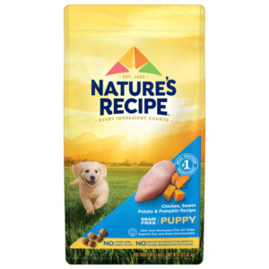 Nature's Recipe Grain Free Puppy Chicken, Sweet Potato & Pumpkin Recipe