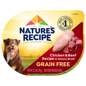 Nature's Recipe Grain Free Chicken & Beef Recipe In Savory Broth