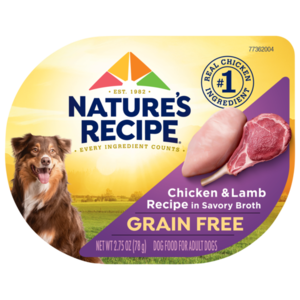 Nature's Recipe Grain Free Chicken & Lamb Recipe In Savory Broth