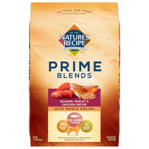 Nature's Recipe Prime Blends Salmon, Barley & Chicken Recipe With Whole Grains
