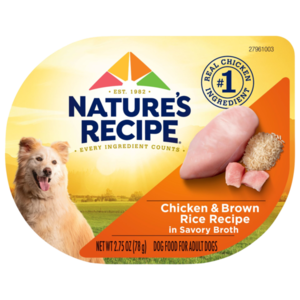 Nature's Recipe Original Chicken & Brown Rice Recipe In Savory Broth